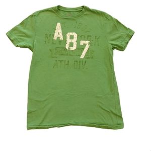 Aeropostale A87 Short Sleeve Tee Green Size Medium